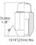 REVOLUTION LUG-ACRN 13/16-M12 1.5 - 841145