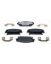 R/M BRAKES BRAKE PAD SET - EHT1020H