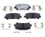 R/M BRAKES BRAKE PAD SET - EHT1806H