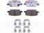 R/M BRAKES BRAKE PAD SET - EHT2199H
