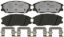 R/M BRAKES BRAKE PAD SET - EHT955H