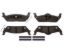 R/M BRAKES BRAKE PAD SET - MGD1012CH