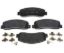 R/M BRAKES BRAKE PAD SET - MGD1069MH