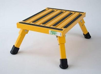 SAFETY STEP SMALL FOLDING STEP/YELLOW - S07CY