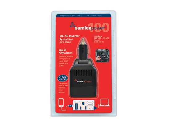 SAMLEX AMER 100W MODIFIED SINE WAVE I - SAM10012