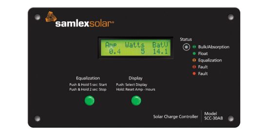 SAMLEX AMER FLUSH MNT SOLAR CHARGE CO - SCC30AB