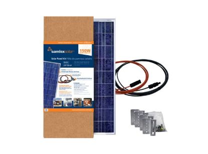 SAMLEX AMER 150W SOLAR PANEL KIT - SSP150KIT