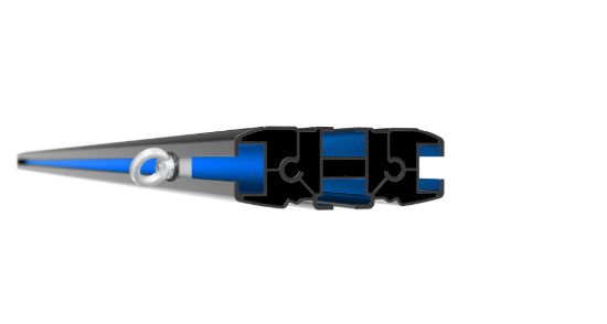RHINO RACK 1260MM RECONN-DECK BAR KIT - SINGLE - RDB126