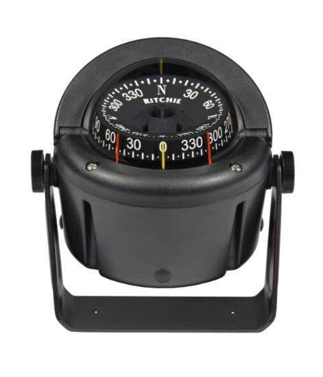 RITCHIE NAVI COMPASS  BRKT MNT  3.75' COMBI  BLK - HB741