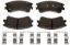 R/M BRAKES BRAKE PAD SET - MGD957MH