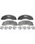 R/M BRAKES DISC BRAKE PAD SET - PGD1328M