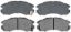 R/M BRAKES DISC BRAKE PADS - SGD470M