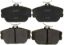 R/M BRAKES BRAKE PAD SET - SGD598M