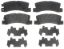 R/M BRAKES DISC BRAKE PAD SET - SGD685C