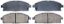 R/M BRAKES DISC BRAKE PADS - SGD691C
