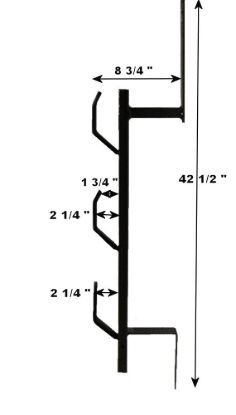 RACK'EM MFG 3 PLACE TRIMMER RACK - RA5