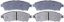 R/M BRAKES DISC BRAKE PADS - SGD757M