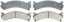 R/M BRAKES DISC BRAKE PADS - SGD784C