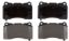 R/M BRAKES BRAKE PAD SET - SP1050XP