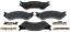 R/M BRAKES BRAKE PAD SET - SP1077TRH