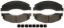 R/M BRAKES BRAKE PAD SET - SP1328TRH