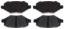 R/M BRAKES BRAKE PAD SET - SP1377TRH