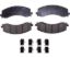 R/M BRAKES BRAKE PAD SET - SP2382TRH