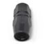RUSSELL/EDEL HOSE END BLACK - 610045