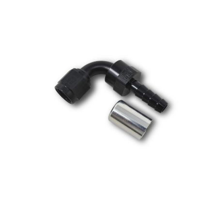 RUSSELL/EDEL H END CRMP 8 90 BLK SLV - 610543