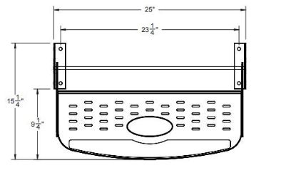 STROMBER 24' SGL. STEP STD MANUAL - SMFP1100