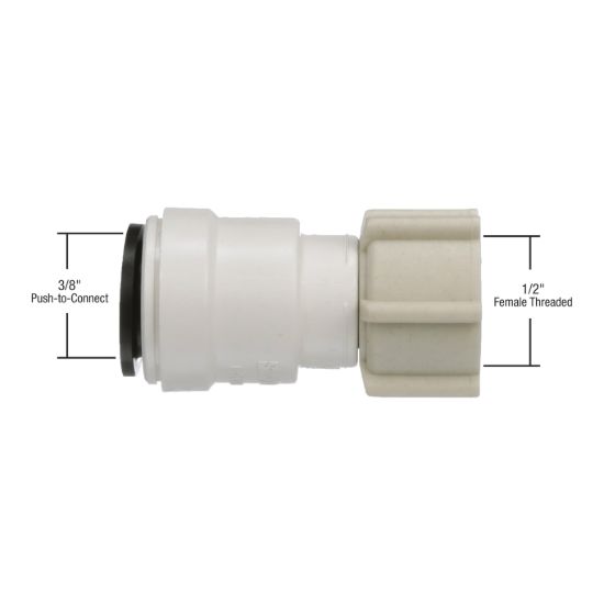 AQUALOCK ADAPTER 3/8 CTS X 1/2FIP - 0959790