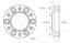SPIDERTRAX TOYOTA WHEEL SPACER PAIR - WHS007
