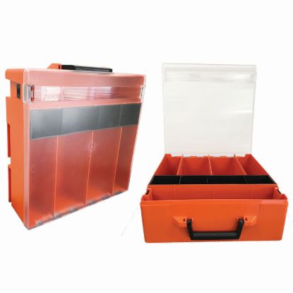 ROLACASE PLASTIC PARTS ORGANIZER CARRY CASE - RC003CL