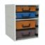 ROLACASE 4 DRAWER PARTS ORG CABINET KIT - RCSK5C