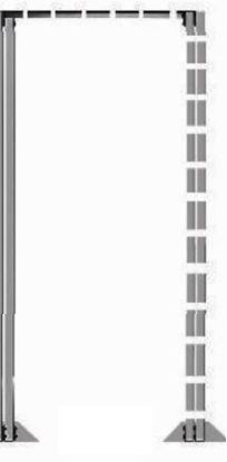 ROLACASE SHELVING EXT FRAME 8-SERIES LOW - RSEFRHD801