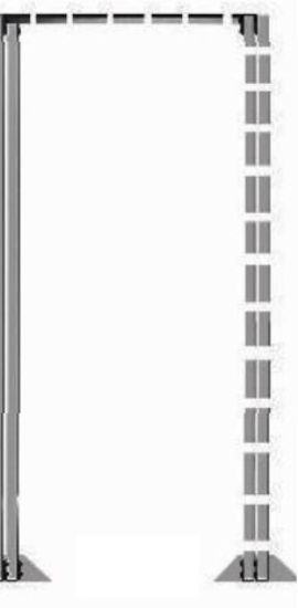 ROLACASE SHELVING EXT FRAME 8-SERIES M/HI - RSEFRHD802
