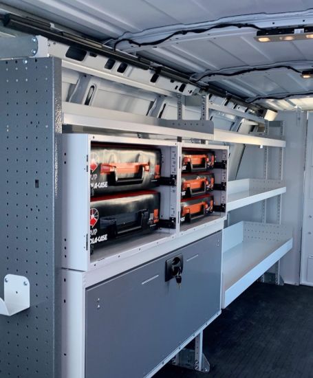 ROLACASE VAN SHELVING 8-SERIES LOCKABLE BOX - RSLBX82