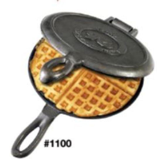 ROME INDUSTY OLD FASHIONED WAFFLE IRON - 1100