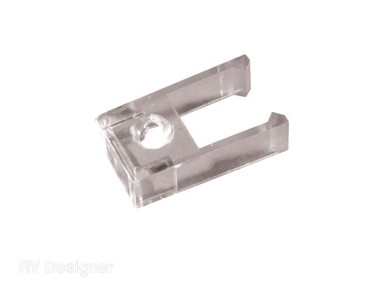 RV DESIGNER 2PK GLIDE TAPE END CAPS - A135