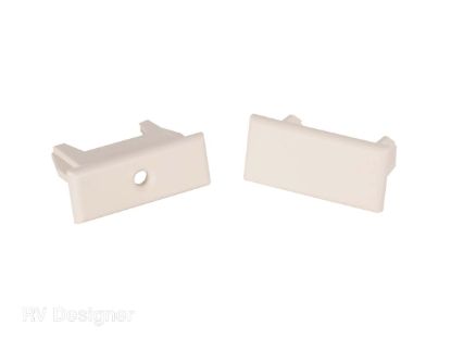 RV DESIGNER 2PK PLEATED SHADE RAIL-OY - A320