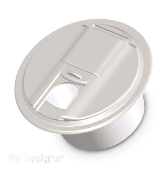 RV DESIGNER ROUND ELECTRIC CABLE HATC - B101