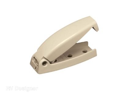 RV DESIGNER 1PR BAGGAGE CATCH COL WHT - E209