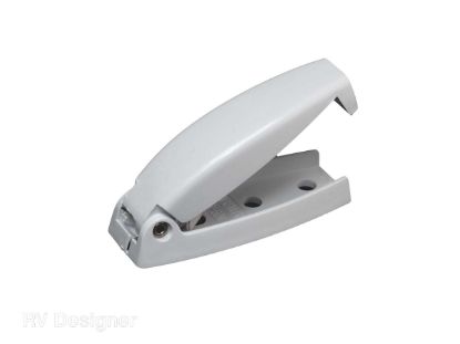 RV DESIGNER 1PR BAGGAGE CATCH WHITE - E211