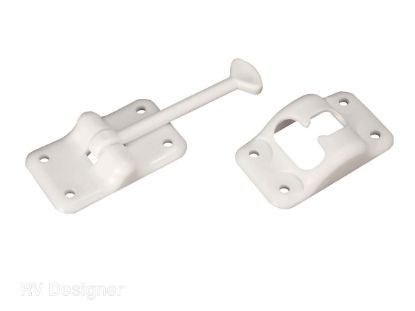 RV DESIGNER 3 1/2' T-STYLE DOOR HOLDE - E231