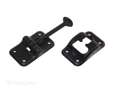 RV DESIGNER 3 1/2' T-STYLE DOOR HOLDE - E232