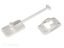 RV DESIGNER 6' T-STYLE DOOR HOLDER WH - E235
