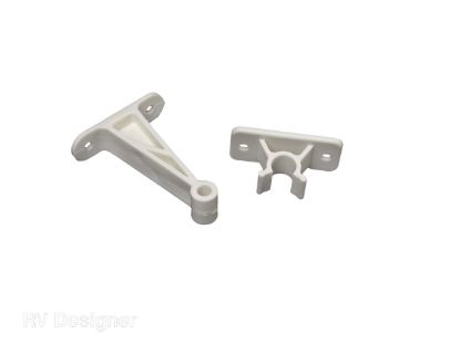 RV DESIGNER 3' DOOR HOLDER WHITE - E241