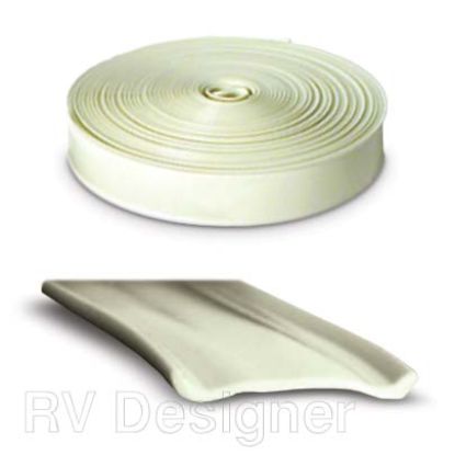 RV DESIGNER 1'X 25' VINYL INSERT TRIM - E323