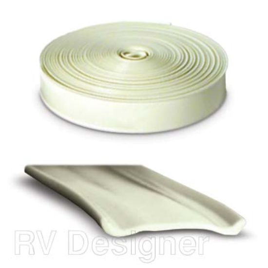 RV DESIGNER 1'X 25' VINYL INSERT TRIM - E323