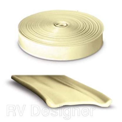 RV DESIGNER 1'X 25' VINYL INSERT TRIM - E325